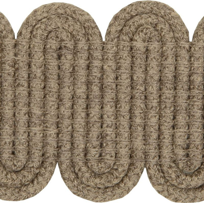 Kravet Design Fabric T30786.106 Switchback Flax Performance Trim Indoor/Outdoor Polyamide 100% Germany see sample Horizontal: 1 inch and Vertical: see sample 2 inches - My Fabric Connection -
