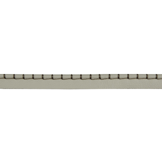 Kravet Design Trim Whip Stitch Cord Steel LEATHER TRIM COW HIDE - 90%;COTTON - 5%;POLYESTER - 5% Austria - Horizontal: - and Vertical: - 2.5 - My Fabric Connection -