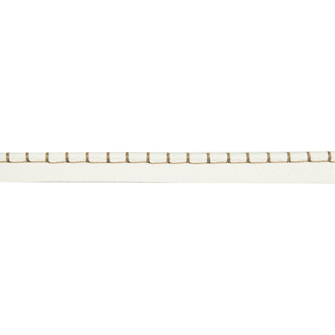 Kravet Design Trim Whip Stitch Cord Chalk Trim COW HIDE - 90%;COTTON - 5%;POLYESTER - 5% Austria </p><p>Repeat: H: , V: 2.5 - My Fabric Connection -