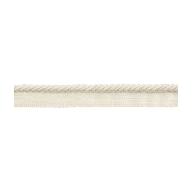 Kravet Design Trim Broadfield Cream Trim COTTON - 65%;POLYESTER - 35% India </p><p>Repeat: H: , V: 0.75 - My Fabric Connection -