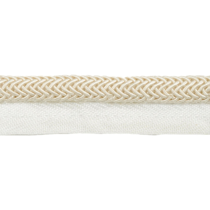 Kravet Design Trim Electric Edge White Trim COTTON - 55%;RAYON - 29%;POLYESTER - 15%;NYLON - 1% China </p><p>Repeat: H: , V: 1 - My Fabric Connection -