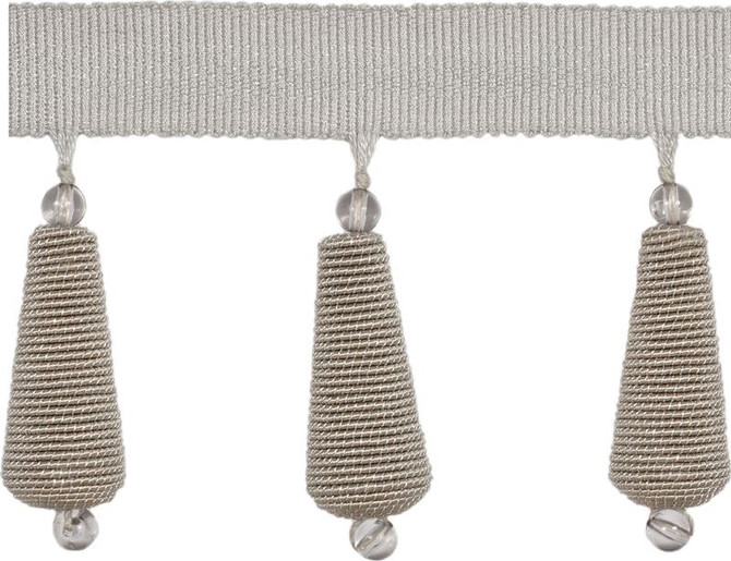 Kravet Design Fabric T30612.1 Gilded Teardrop Silver Moon our website for purchase Rayon 40%, Cotton 36%, Metallic 11%, Viscose 10%, Polyester 3% China see sample Horizontal: see sample and Vertical: see sample 3 inches - My Fabric Connection -