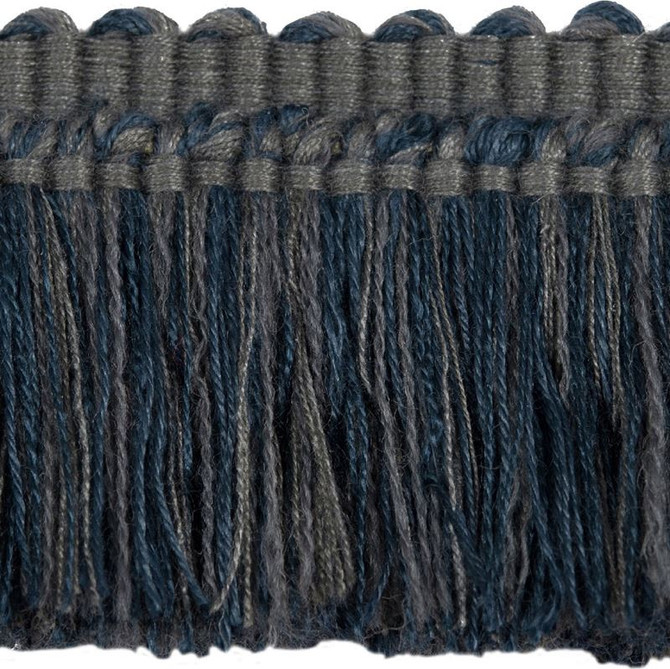 Kravet Couture Fabric T30624.5 Scrub Brush Denim Nomad Chic Viscose 54%, Acrylic 39%, Linen 7% France see sample Horizontal: see sample and Vertical: see sample 2 inches - My Fabric Connection -