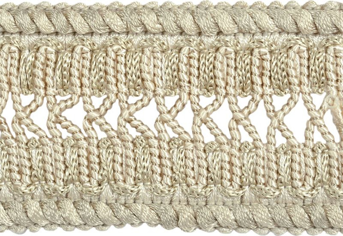 Kravet Couture Fabric T30601.116 Gypsy Limestone our website for purchase Rayon 64%, Cotton 18%, Fibranne 18% China see sample Horizontal: see sample and Vertical: see sample 2.5 inches - My Fabric Connection -