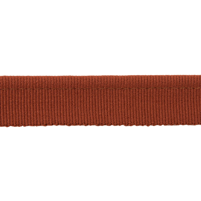 Kravet Couture Trim Faille Cord Cinnabar FIBRANNE - 75%;COTTON - 24%;POLYESTER - 1% China Horizontal: and Vertical: 0.125 - My Fabric Connection -