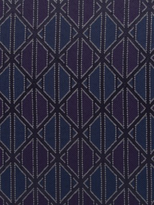 Beacon Hill Fabric Leila Star Deep Purple SILK JACQUARDS & EMBROIDERI VI 38% POLYESER 27% SILK 21% LINEN 14% ACRYLIC INDIA Pure Solvents Dry Cleaning Horizontal: 6.5 and Vertical: 7.5 53 1/2" - My Fabric Connection -