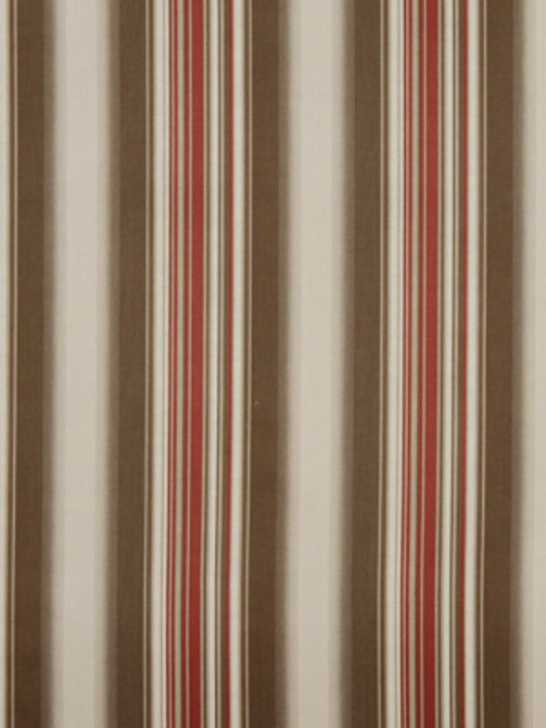 Beacon Hill Fabric Helena Stripe Clay Linen RUSTIC STRIPES AND PLAIDS MP 100% COTTON INDIA Pure Solvents Dry Cleaning Horizontal: 9.25 and Vertical: 55" - My Fabric Connection -