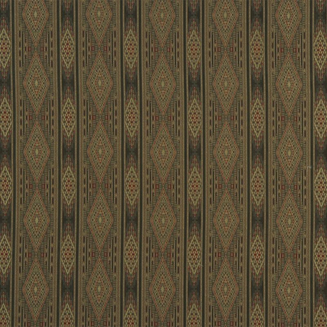 Beacon Hill Fabric Arrow Stripe Spice - INDIA - Horizontal: 6.75 inches and Vertical: 7.25 inches 54.5 inches - My Fabric Connection -