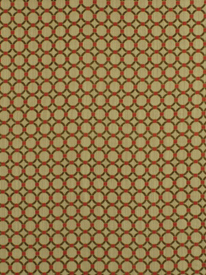 Beacon Hill Fabric Anillos Clay CLAY 76% RAYON 24% COTTON UNITED STATES Pure Solvents Dry Cleaning Horizontal: 1.75 and Vertical: 1.75 54" - My Fabric Connection -