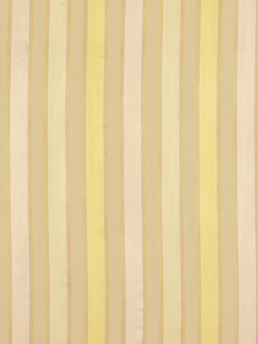 Beacon Hill Fabric Bourbon Stripe Yellow Lotus OLD WORLD SILK GARDEN 100% SILK INDIA Pure Solvents Dry Cleaning Horizontal: 9 and Vertical: 55" - My Fabric Connection -