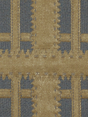 Beacon Hill Fabric Box Quilt Steel - FRANCE - Horizontal: 7 inches and Vertical: 6.5 inches 56 inches - My Fabric Connection -