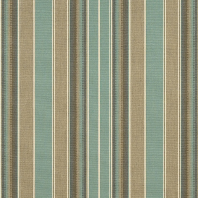Sunbrella Fabric 4868 Kiawah Spa Sunbrella Awning Stripes 100% Sunbrella® Acrylic USA or Imported 10-Year Horizontal: and Vertical: 46 in. - My Fabric Connection -
