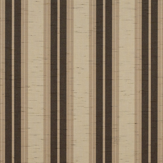 Sunbrella Fabric 4776 Chocolate Chip Fancy Sunbrella Awning Stripes 100% Sunbrella® Acrylic USA or Imported 10-Year Horizontal: and Vertical: 46 in. - My Fabric Connection -