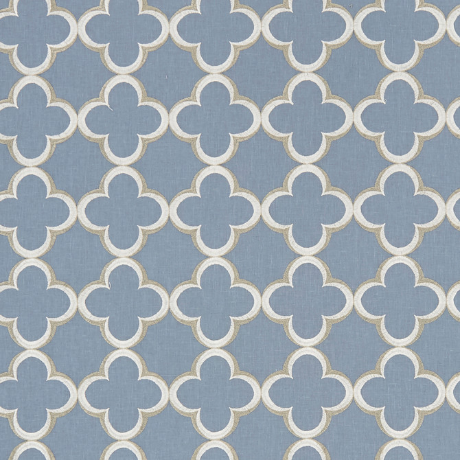 JF Fabric Emblem 63J8211 Felicity 55% Polyester, 45% Cotton India Horizontal: 4.75 and Vertical: 4.75 54 - My Fabric Connection -