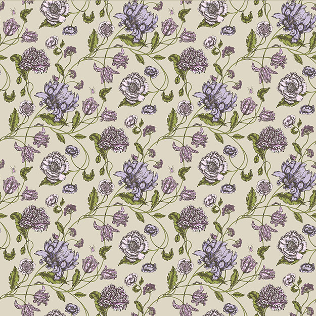 JF Fabric FREESIA 51J7751 HAMPSHIRE 100% Cotton NETHERLANDS ABRASIO (GEERAL - 15,000-30,000, DOUBLE RUBS) Horizontal: 27.125 and Vertical: 24.500 57.00 - My Fabric Connection -