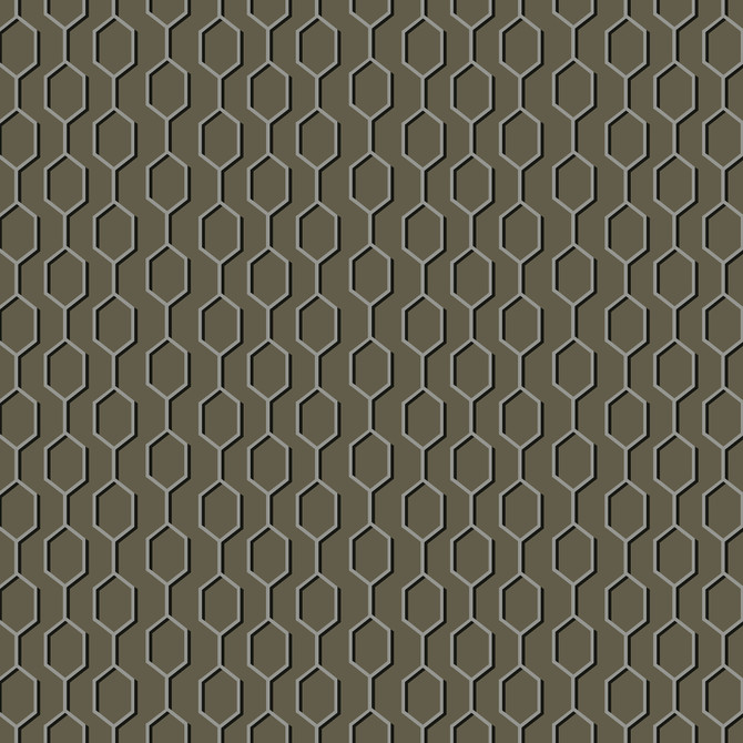 JF Fabric Hex 5W7781 ARRIS 55% Viscose, 45% Polyester Italy 20000 Horizontal: 7 and Vertical: 6.25 55 - My Fabric Connection -