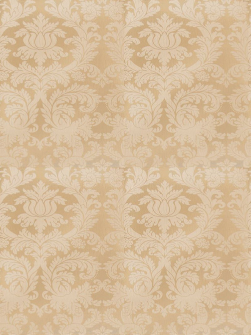 Stroheim Fabric 5361503 Pierrepont Damask Cornsilk Palace Silks 49% Polyester, 30% Silk, 11% Acrylic, 10% Cotton India see fabric sample Horizontal: 26.77 inches and Vertical: 34.25 inches 54 inch min (See samples) - My Fabric Connection -
