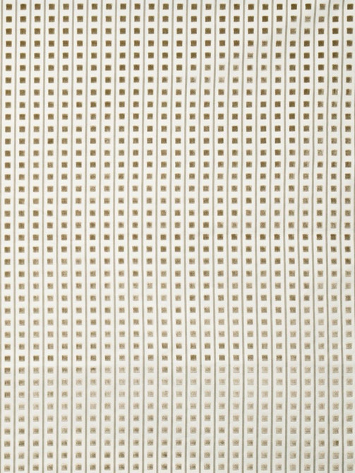 Stroheim Fabric 6018303 1022D Cubix S0040 Sand On Ivory Velvet Symmetry 100% Cotton, 100% Viskose Peru see fabric sample Horizontal: .98 inches and Vertical: .91 inches 54 inch min (See samples) - My Fabric Connection -