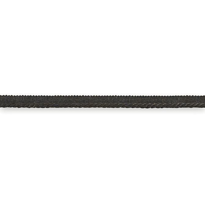 Scalamandre Trim Trim Anders Linen Cord/Carbon C308-005 NORDEN 100% LINEN BELGIUM LIGHT DUTY Horizontal: and Vertical: 0.5" - My Fabric Connection -