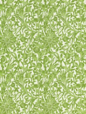 Scalamandre Fabric Bali Floral Palm SC271950004 ISOLA INDOOR / OUTDOOR 100% SOLUTION DYED ACRYLIC MEXICO LIGHT DUTY Horizontal: 16.5" and Vertical: 13.25" 54 - My Fabric Connection -