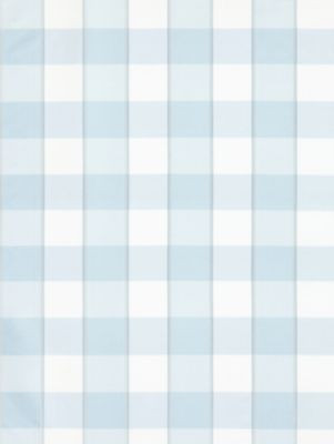 Scalamandre Fabric Chelsea Check Sky SC270240005 ORIANA 100% SILK INDIA LIGHT DUTY Horizontal: 4" and Vertical: 4.375" 54 - My Fabric Connection -