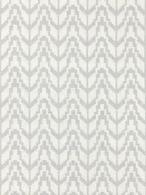 Scalamandre Fabric Chevron Embroidery Pearl SC271030004 MERCHANTE 38% COTTON 35% VISCOSE 27% POLYESTER INDIA LIGHT DUTY Horizontal: 4" and Vertical: 3.125" 50.5 - My Fabric Connection -