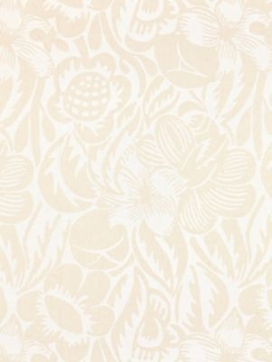Scalamandre Fabric Deco Flower Linen SC271310001 BOTANICA 100% LINEN ITALY MEDIUM DUTY Horizontal: 43.375" and Vertical: 27" 54 - My Fabric Connection -