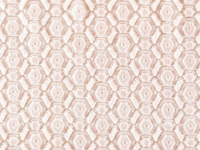 Old World Weavers Fabric Manetta Shell Pink ZSMANE0002 MANOR SUITE 56% CUPRO VISCOSE 44% COTTON INDIA MEDIUM DUTY Horizontal: 1.5" and Vertical: 1.75" 54 - My Fabric Connection -