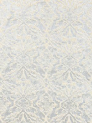 Scalamandre Fabric Palazzo Velvet Glacier SC270840001 MERCHANTE 49% VISCOSE 38% COTTON 13% METALLIC INDIA HEAVY DUTY Horizontal: 12.875" and Vertical: 13.75" 54 - My Fabric Connection -