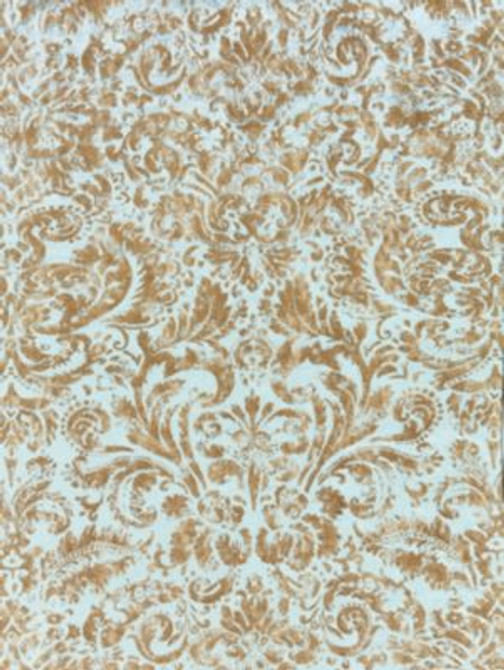 Scalamandre Fabric Palladio Velvet Damask Verdigris SC165920004 MODERN LUXURY 60% VISCOSE 40% COTTON ITALY HEAVY DUTY Horizontal: 31.5" and Vertical: 26.75" 54 - My Fabric Connection -
