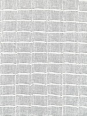Scalamandre Fabric Pintuck Linen Sheer Ivory SC270410001 ATMOSPHERE SHEERS 100% LINEN INDIA LIGHT DUTY Horizontal: 2" and Vertical: 3" 52 - My Fabric Connection -