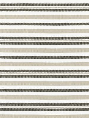Scalamandre Fabric Santorini Stripe Smoke SC271880003 ISOLA INDOOR / OUTDOOR 100% POLYOLEFIN U.S.A. HEAVY DUTY Horizontal: 11" and Vertical: 0" 52 - My Fabric Connection -