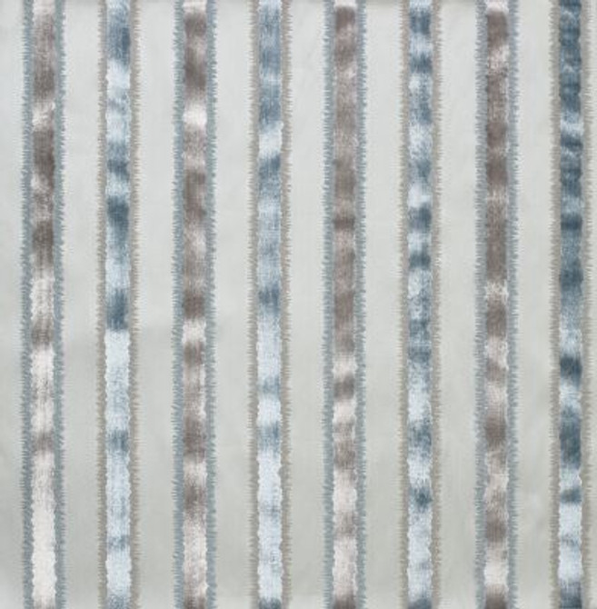 Old World Weavers Fabric Tai Lao Stripe Mist ZSVELZ0001 51% VISCOSE 49% COTTON INDIA MEDIUM DUTY Horizontal: 0" and Vertical: 6.5" 54 - My Fabric Connection -