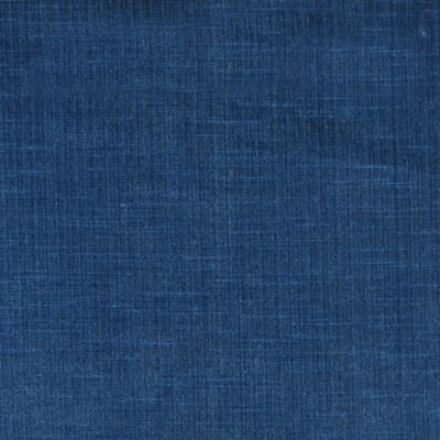 Scalamandre Fabric Upcountry Sapphire SC362870009 ESSENTIAL VELVETS 60% COTTON 40% VISCOSE U.S.A. HEAVY DUTY Horizontal: and Vertical: 54 - My Fabric Connection -