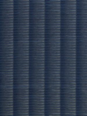 Scalamandre Fabric Wavelength Indigo SC271410004 MODERN LUXURY 60% COTTON 40% NYLON INDIA MEDIUM DUTY Horizontal: .75" and Vertical: 3.375" 55 - My Fabric Connection -