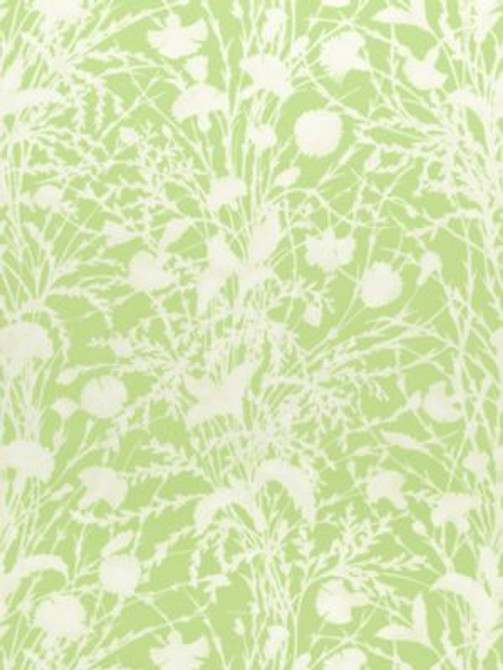 Grey Watkins Fabric Wildflower Grasshopper GW166230003 FLORA 100% COTTON SWITZERLAND MEDIUM DUTY Horizontal: 34.6" and Vertical: 26" 53.5 - My Fabric Connection -