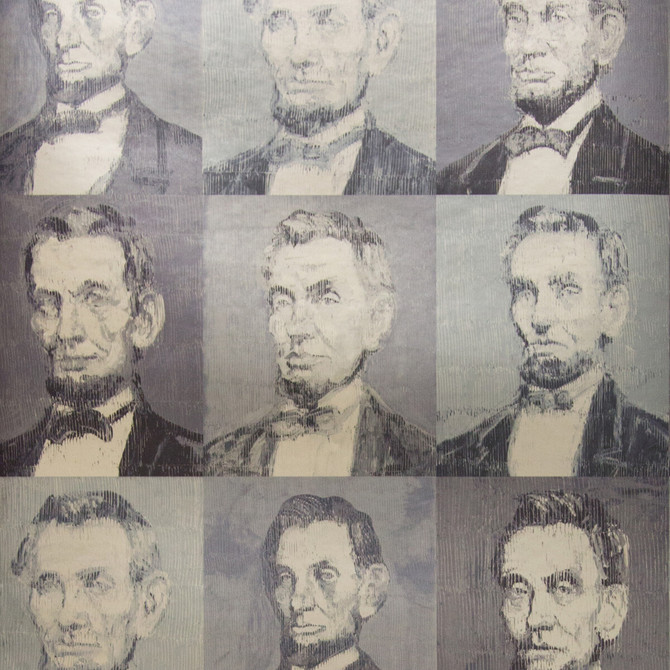 Groundworks Wallcovering No Sixteen Patina Silver HUNT SLONEM II WOOD PULP - 43%;BINDER - 20%;MINERAL FILLERS - 20%;POLYESTER - 15%;CHINA - 2% United Kingdom Horizontal: 27.5 and Vertical: 44.1 27.5 - My Fabric Connection -