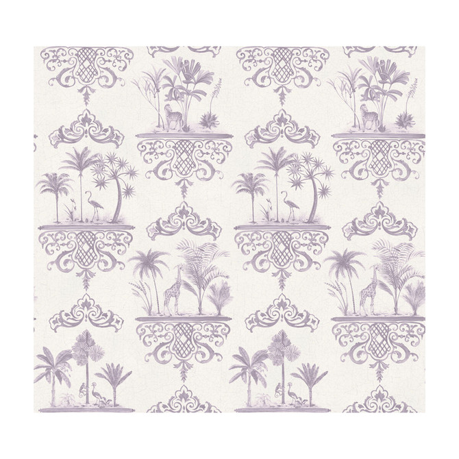 Cole & Son Wallcovering Rousseau Dove PAPER - 100% United Kingdom Horizontal: and Vertical: 25.2 27 - My Fabric Connection -