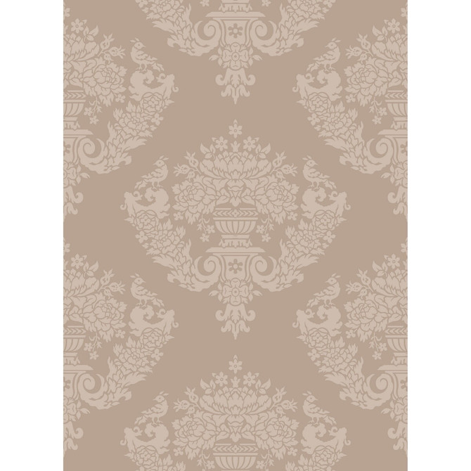 Cole & Son Wallcovering Sudbury Gold PAPER - 100% United Kingdom Horizontal: and Vertical: 14.5 21 - My Fabric Connection -
