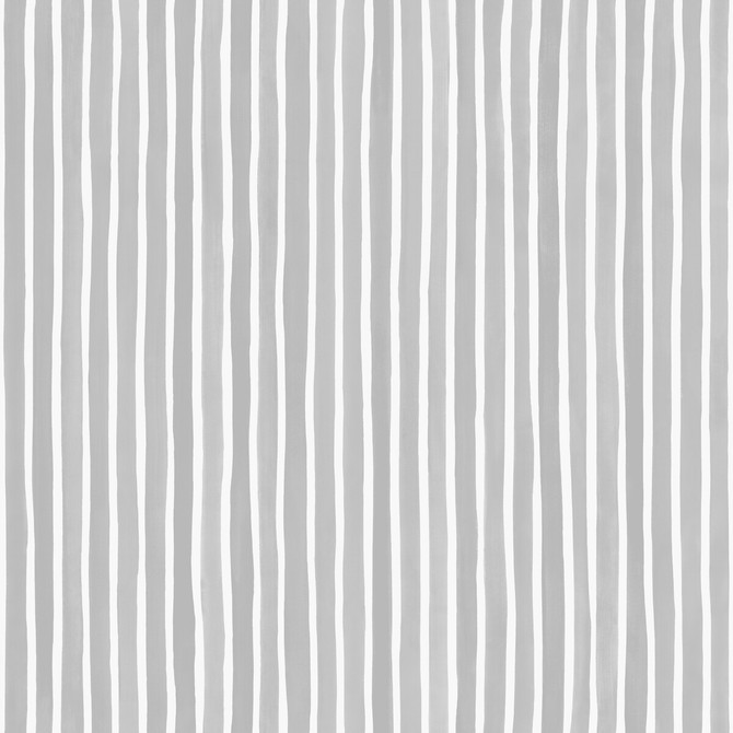 Cole & Son Wallcovering Croquet Stripe Soft Grey Wallcovering PAPER - 100% United Kingdom </p><p>Repeat: H: 20.5, V: 0 20.5 - My Fabric Connection -