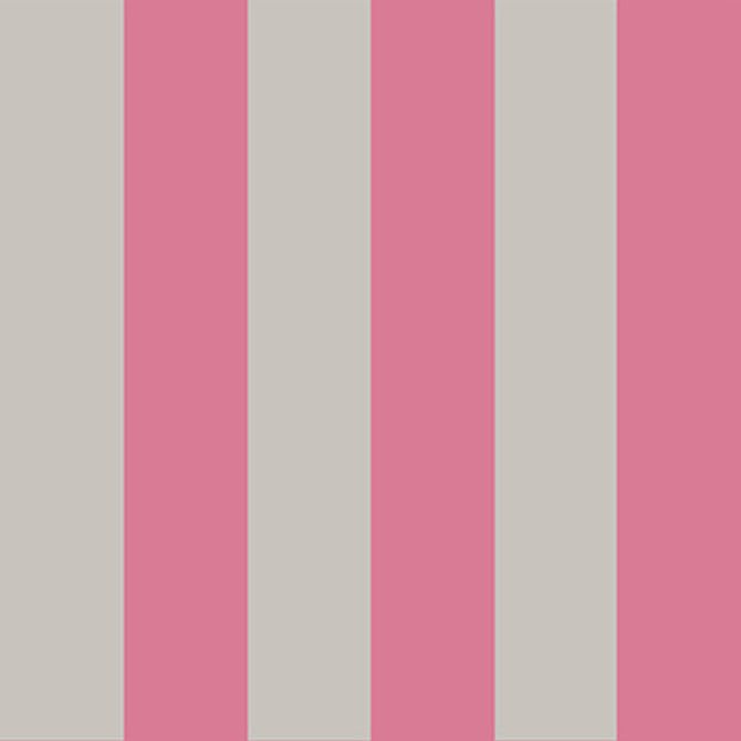 Cole & Son Wallcovering Glastonbury Str Pink+Linen