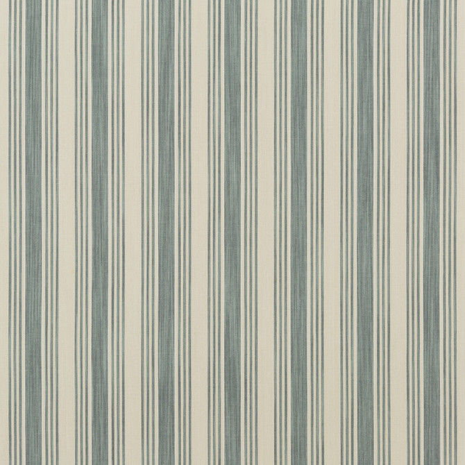 Mulberry Fabric Hammock Stripe Teal FESTIVAL COTTON - 100% India HEAVY Horizontal: 4.728 and Vertical: 52.008 - My Fabric Connection -
