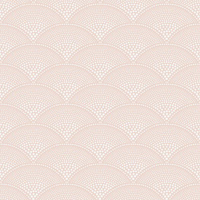 Cole & Son Wallcovering Feather Fan Plaster Pink