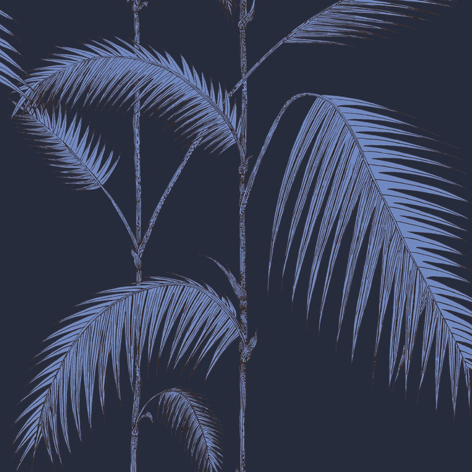 Cole & Son Wallcovering Palm Leaves Ink COLE & SON ICONS PAPER - 100% United Kingdom Horizontal: and Vertical: 28.3 20.5 - My Fabric Connection -