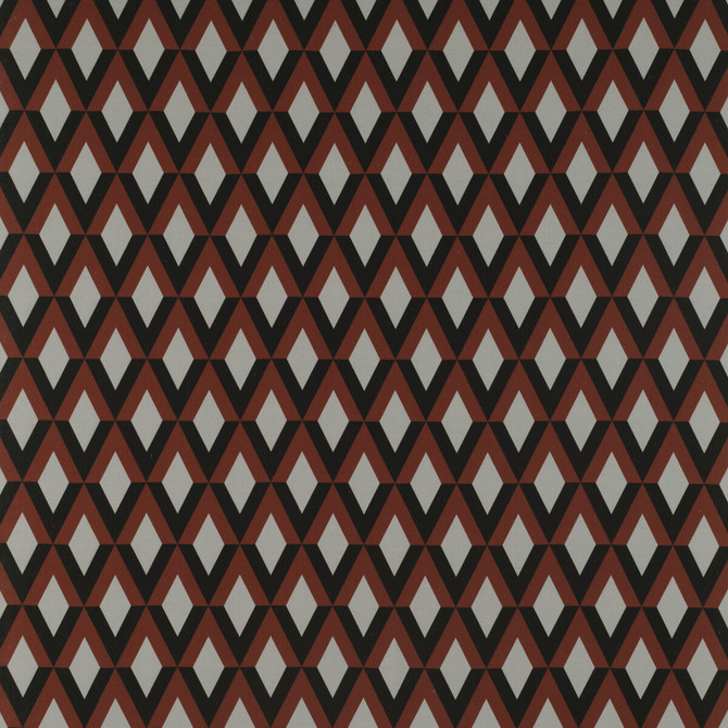 Gaston Y Daniela Fabric Prati Rojo TIERRAS LINEN - 100% Spain Horizontal: 4.53 and Vertical: 8.94 54.33 - My Fabric Connection -