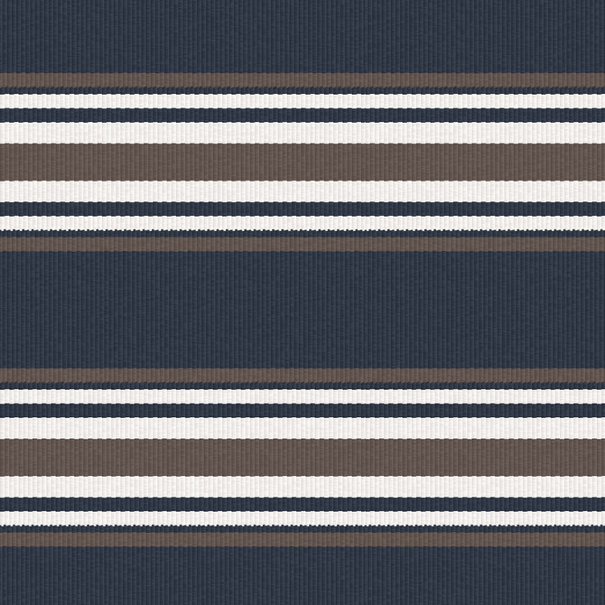 Gaston Y Daniela Fabric Pinilla Navy/Marron LORENZO CASTILLO IV WOOL - 73%;COTTON - 20%;POLYESTER - 7% Turkey HEAVY Horizontal: 0 and Vertical: 26.4 54 - My Fabric Connection -