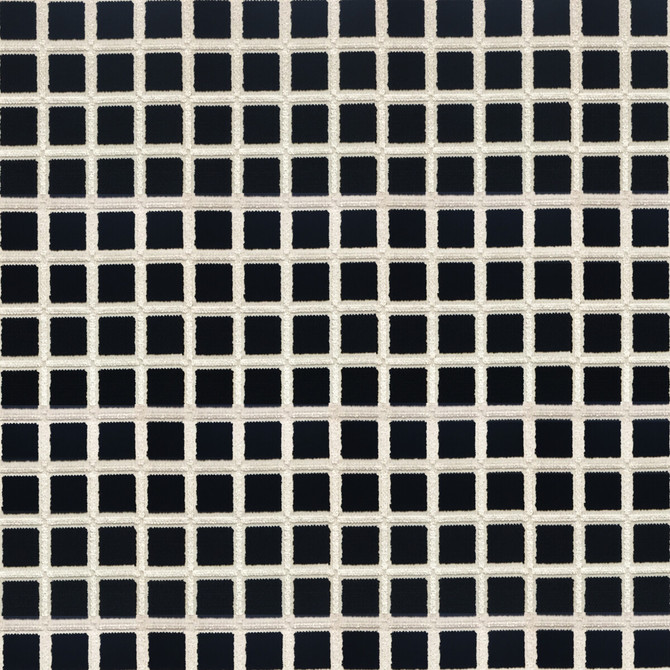 Gaston Y Daniela Fabric Buitrago Negro/Blanco LORENZO CASTILLO IV VISCOSE - 92%;POLYESTER - 8% Belgium HEAVY Horizontal: 1.38 and Vertical: 1.38 54 - My Fabric Connection -