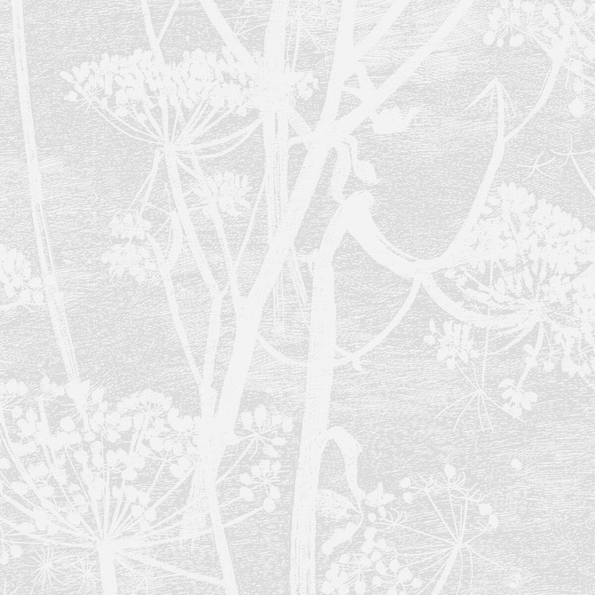 Cole & Son Wallcovering Cow Parsley White COLE & SON ICONS PAPER - 100% United Kingdom Horizontal: and Vertical: 30 21 - My Fabric Connection -