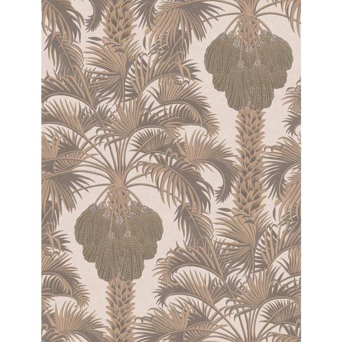 Cole & Son Wallcovering Hollywood Palm Rose Gold Wallcovering PAPER - 100% United Kingdom </p><p>Repeat: H: , V: 27 20.5 - My Fabric Connection -