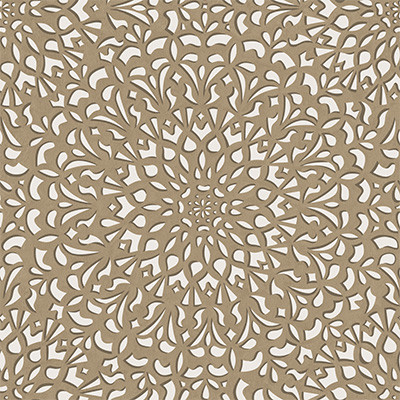 Cole & Son Wallcovering Medina Gilver & Parchment